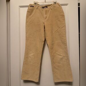 Roots Women's Corduroy Jeans in Beige